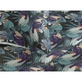 thumbnail image 3 of Ambesonne Tropical Quilted Bedspread Set 3 Pcs, Peachy Tones Exotic Parrot, Queen, Pale Seafoam Dark Grey, 3 of 4