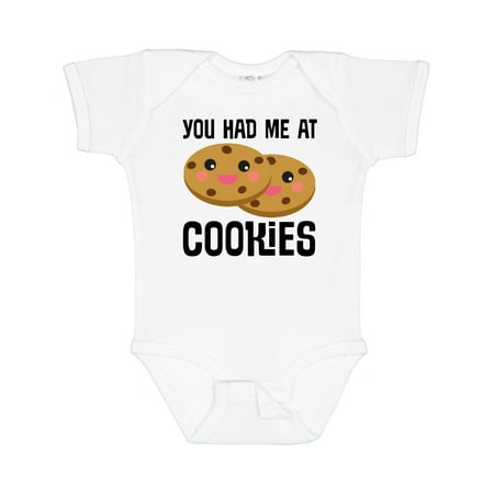 

Inktastic You Had Me at Cookies Gift Baby Boy or Baby Girl Bodysuit