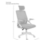 thumbnail image 2 of Silla giratoria de escritorio Blackbox ergonómica blanca, 2 of 3