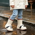 thumbnail image 2 of Otqutp Cute Cartoon Dog Kids Rain Boots Toddler Waterproof Rubber Mid Calf Rain Shoes Non Slip Thick Sole Water Shoes for Boys Girls, 2 of 6