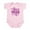 Petal Pink, variant on CafePress - Everything Is Bigger In Texas Infant Bodysuit - Baby Light Bodysuit, Size Newborn - 24 Months