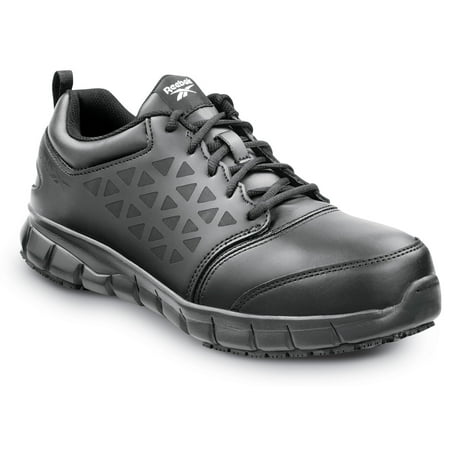 

Reebok Work Men s Sublite Athletic Style Comp Toe EH Work Shoe