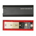 thumbnail image 4 of M.2 SSD Enclosure, Aluminum Alloy Shell UASP Compliant M.2 NVME SSD Enclosure  For 2260 SSD Black, 4 of 8
