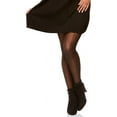 thumbnail image 3 of Women's Berkshire 8012 Sheer Dot Control Pantyhose (Fantasy Black 2 Plus), 3 of 4