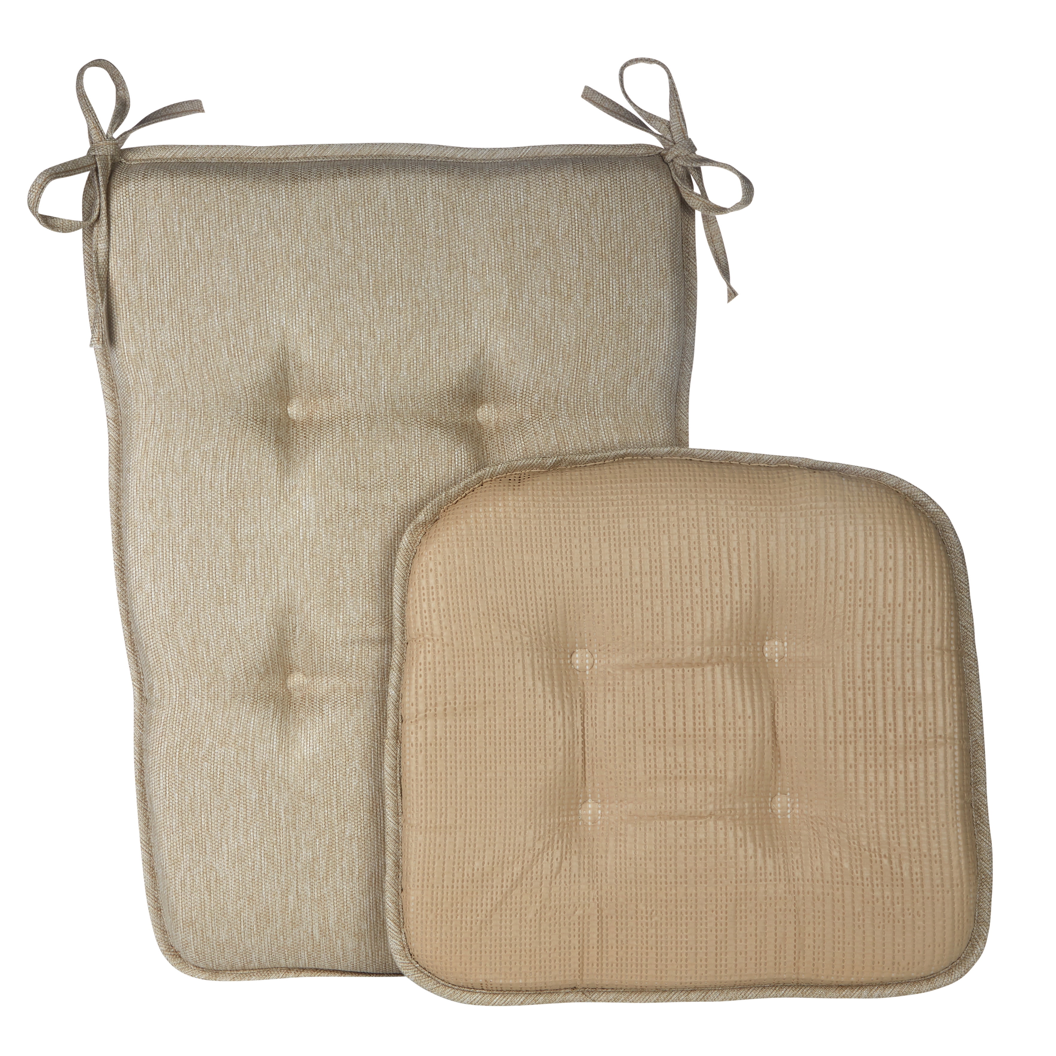 Gripper Non-Slip Empire Rocking Chair Cushion Set