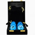 thumbnail image 6 of Keepsake Urns Small for Human Ashes Set of 4 | Mini Funeral Cremation Pot with Velvet Box | Cremated Remains Storage Container & Box (Capri Blue), 6 of 6