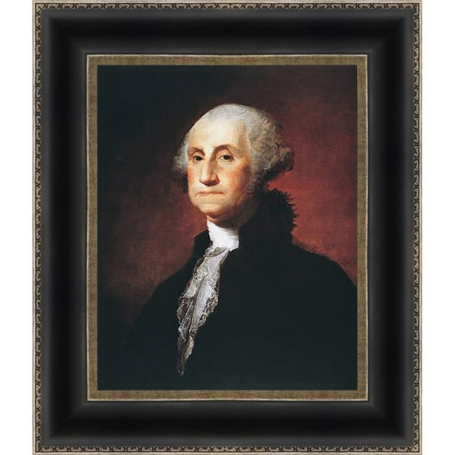 Somerset House Publishing 5137 George Washington, Framed Textured Fine Art Print