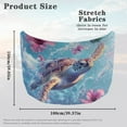 thumbnail image 7 of Uorisanigo Car Hood Cover Tear-Resistant Boho Turtle Hood Covers for Car Waterproof Automotive Accessories Suitable Most Automotive Sedans Trucks Pickup Sports Cars, 7 of 7