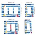 thumbnail image 2 of Yayeee Rocker Switch Wall Plate 1-Gang 4.6"x2.9" Home Decorative Outlet Cover, Green Sailboats, 2 of 6