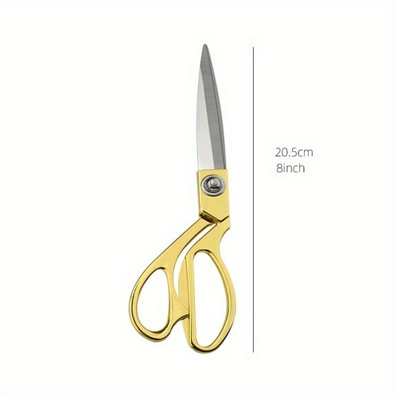 Heavy-Duty Professional Stainless Steel Fabric Scissors - Sharp & Precise Dressmaking Shears for Tailoring, Sewing and Cloth Cutting