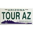 thumbnail image 1 of Arizona Tour AZ License Plate, 1 of 2