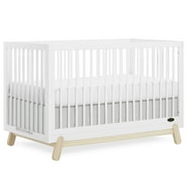 Dream On Me Hygge 5-in-1 Convertible Crib, Vintage White Oak