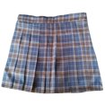 thumbnail image 2 of Falda plisada de rejilla para mujer Minifalda de cintura alta Faldas cortas de tenis A-Lineskirt Eigraketly FS9586-08, 2 of 3