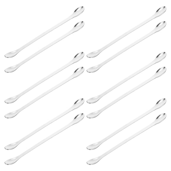 COMPUKAS Lab Mixing Spoon 12 Inch - Laboratory Scoop for Precise Sample Handling