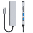 thumbnail image 2 of Concentrador USB-C cinco en uno para MacBook de Huawei: diseño compacto e integrado, 2 of 5