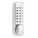 thumbnail image 2 of Cerradura de puerta con teclado mecánico Cerradura de puerta mecánica,Fácil de instalar,Teclado,Cerradura de puerta de entrada mecánica sin llave para Plata, 2 of 8
