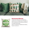 thumbnail image 4 of Injueey Funda de cojín Cremallera oculta flexible Fuente del Día de San Patricio Impresión digital Funda de almohada Cojines Funda de Decoración del hogar tres SXYM50, 4 of 6