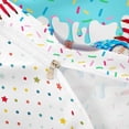 thumbnail image 4 of meiyoeat Watercolor Baseball Cream Bedding For Kids,Ball Ice Drip Duvet Cover Full For Boys,Reversible,3 Pieces(No Comforter), 4 of 6
