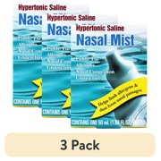 (3 pack) Ayr Allergy & Sinus Nasal Mist 1.69 fl oz Spray