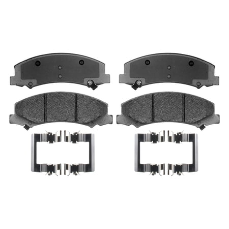 ACDelco Gold Performance Semi-Metallic Brake Pad Set  w/ Hardware