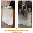 thumbnail image 6 of Hytrove 10Pcs Clear Wrapping Bags for Presents Reusable Tote Bag for Christmas 34.0X24.0X12.0in, 6 of 8