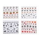 thumbnail image 1 of 4 Pcs Sticker Sheets Kids Ghost Nail Stickers Nail Decals Self Adhesive Nail Stickers Halloween 3d Nail Art Stickers Halloween, 1 of 2
