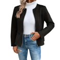 thumbnail image 2 of Pyhlmscde Women's Suede Zipper Short Jacket Coat, Womens Tops, Fall Tops for Women 2025, Jackets for Women, 2 of 6