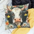 thumbnail image 2 of Fine I'm Fine Everything is Fine, Cow Gifts for Cow Lovers Women, Funny Cow Gifts, Cow Room Decor, Cow Bedroom Decor, Cute Cow Stuff, 2 of 5