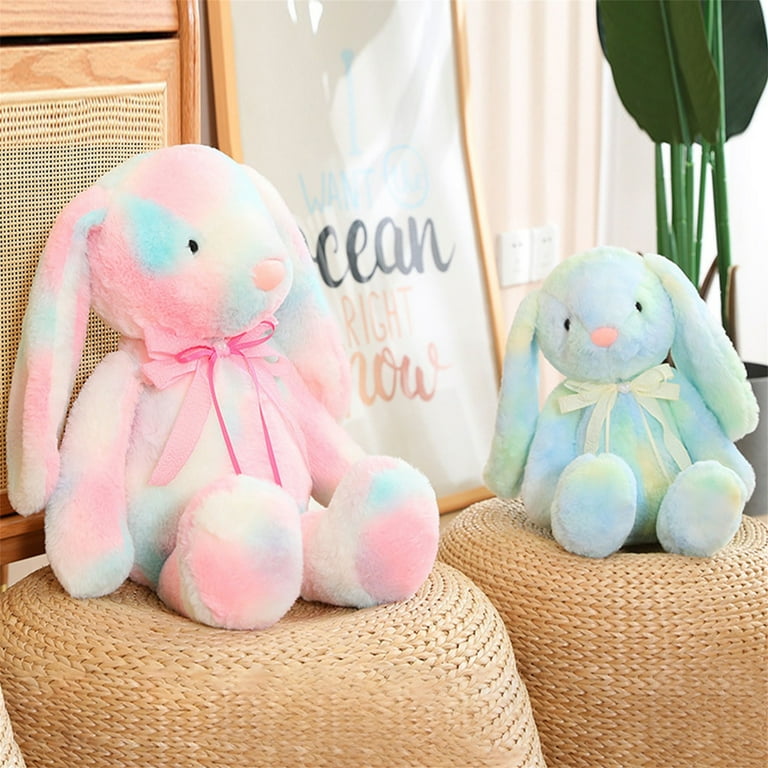 Colorful Bunny Plush Toys Baby hot Toys