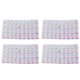 thumbnail image 2 of Square Sew on Stone Crystal Clear AB Color Garment Sewing Glass Beads Flatback 2 Holes Dress Making 10x14mm, 2 of 5