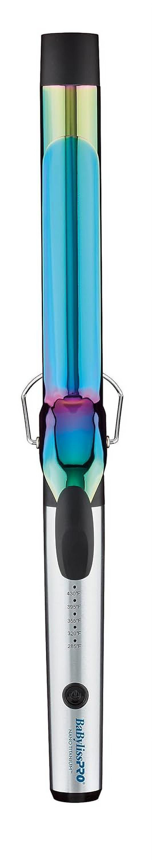 Nano Titanium Extended Barrel Curling Iron by BaBylissPRO, 1 1/4"