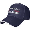 thumbnail image 2 of Make Masculinity Great Again Hat Baseball Cap Trucker Cap for Men Women, 2 of 8