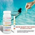 OPDBN JHIALG 50 pcs Water Testing Strips PH Tester for Swimming Pool