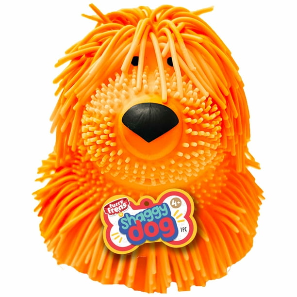 Ja-Ru Furry Frens Shaggy Dog Toy for Preschool Sensory Play