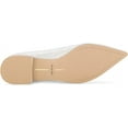 thumbnail image 3 of Dolce Vita Palani Silver Distressed Leather Slip On Pointed Toe Ballet Flats (Silver Distressed Leather, 7.5), 3 of 6