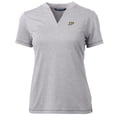 thumbnail image 2 of Women's Cutter & Buck Heather Gray Purdue Boilermakers Forge Blade V-Neck Top, 2 of 3