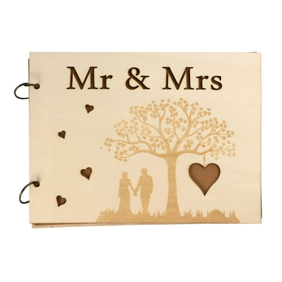 Book Guest Wedding Sign Wooden Rusticsignature Alternatives Bridal Shower Set Gifts Decorations