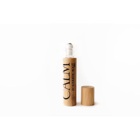 Soulistic Root Calm Essential Oil Roll On for Women – Aromatherapy Blend with Lavender, Chamomile, and Clary Sage – Rollerball for Relaxation, Self Care, Skin, Massage, and Wellness – 10 mL Bottle