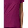 thumbnail image 1 of EON Women's COOLMAXÃ‚Â® V-Neck Solid Scrub Top, 1 of 2