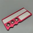 thumbnail image 2 of Herramienta de Punta Profesional para Moldear el Radio de la Punta de la Piscina y Raspador Plano, Accesorios para la Punta del Taco de Billar de Carambola, Color Rojo, 2 of 5