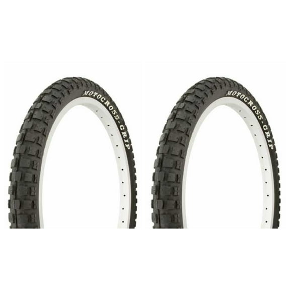 Tire set. 2 Tires. Two Tires Duro 20" x 2.125" Motocross Raised Letter, lowrider bike Tires, lowrider bicycle Tires, bmx bike Tires, cruiser bike Tires