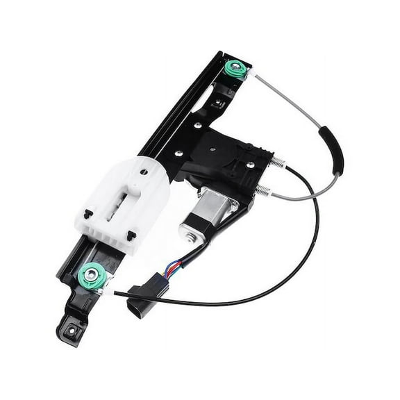 Rear Left Power Window Regulator and Motor Assembly 1 - Compatible with 2009 - 2015 Jaguar XF 2010 2011 2012 2013 2014