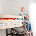 thumbnail image 5 of Max & Lily Solid wood L-Shaped Bunk Bed, Twin over Full with Bookcase for Kids, Clay, 5 of 14