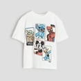 thumbnail image 3 of Camiseta blanca con estampado de Minnie Daisy para niñas, traje informal de moda, Camiseta holgada Simple de manga corta para bebés, ropa para niños, 3 of 4