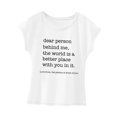 thumbnail image 4 of Camiseta para mujer con cuello redondo, elegante camiseta básica femenina con cuello redondo para ir de compras en la calle, uso diario SG, 4 of 10
