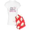 thumbnail image 1 of CafePress - Some Bunny Loves Me - Women's Light Pajamas, 1 of 1