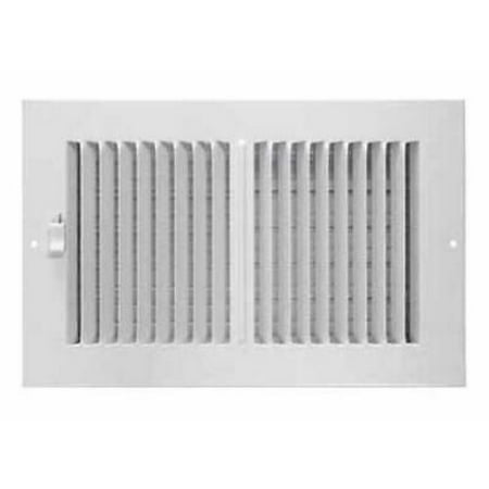 

1unit Truaire C102M 08X04 2-Way Sidewall Ceiling Register 8 x 4