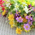 thumbnail image 2 of ZOELNIC 1 Bouquet 28 Heads Artificial Flowers Wholesale Fake Flowers Heads Gerbera Daisy Silk Flower Heads Sunflowers Sun Flower Heads for Wedding Party Flowers Decorations, 2 of 8
