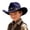 Navy, variant on PMVFHDE Playful Western Style Cowboy Sun Hat For Little Boys Girls Daily Wear