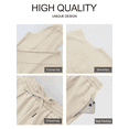 thumbnail image 5 of PINKSIR 2 Piece Sets for Women Sleeveless Lounge Sets Wide Leg Pants Matching Set Travel Vacation Outfits with Pockets, 5 of 9